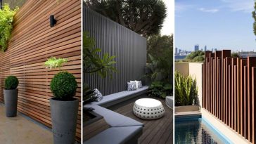 Backyard & Garden Fence Decor Ideas