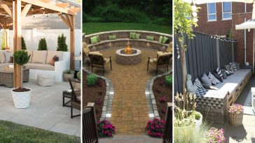 Amazing Backyard Seating Ideas