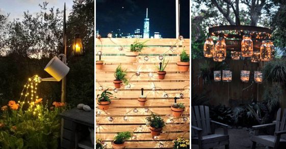 Backyard Lighting Decorating Ideas & Designs