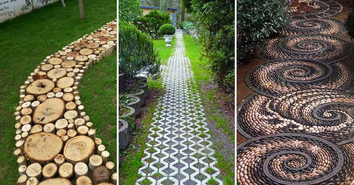 40 Beautiful Paths and Walkways, Ideas for Creating Walkways in Your  Landscape