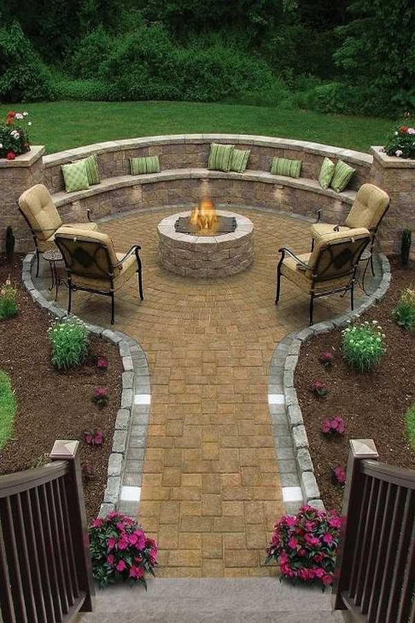 30 Collection of Backyard Landscaping Layout Design Ideas