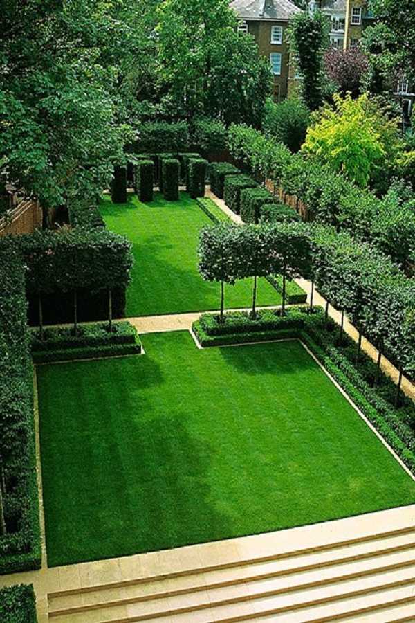 30 Collection of Backyard Landscaping Layout Design Ideas