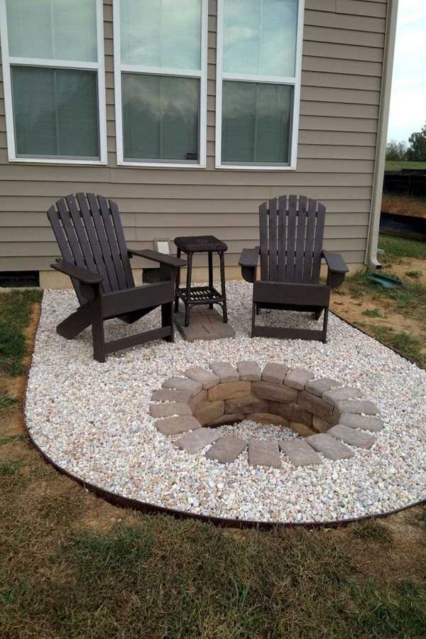 in ground fire pit ideas