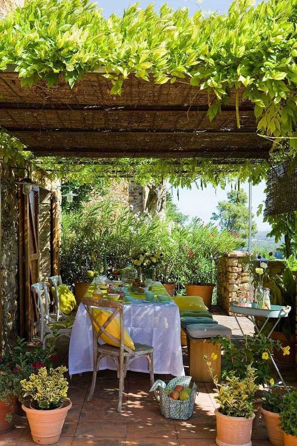outdoor room Pergola Design Ideas14