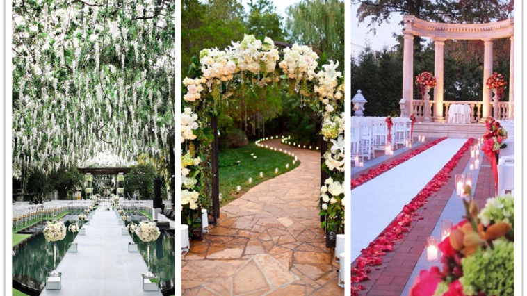 wedding walkway ideas